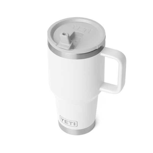 Rambler® 30 oz Travel Straw Mug - White
