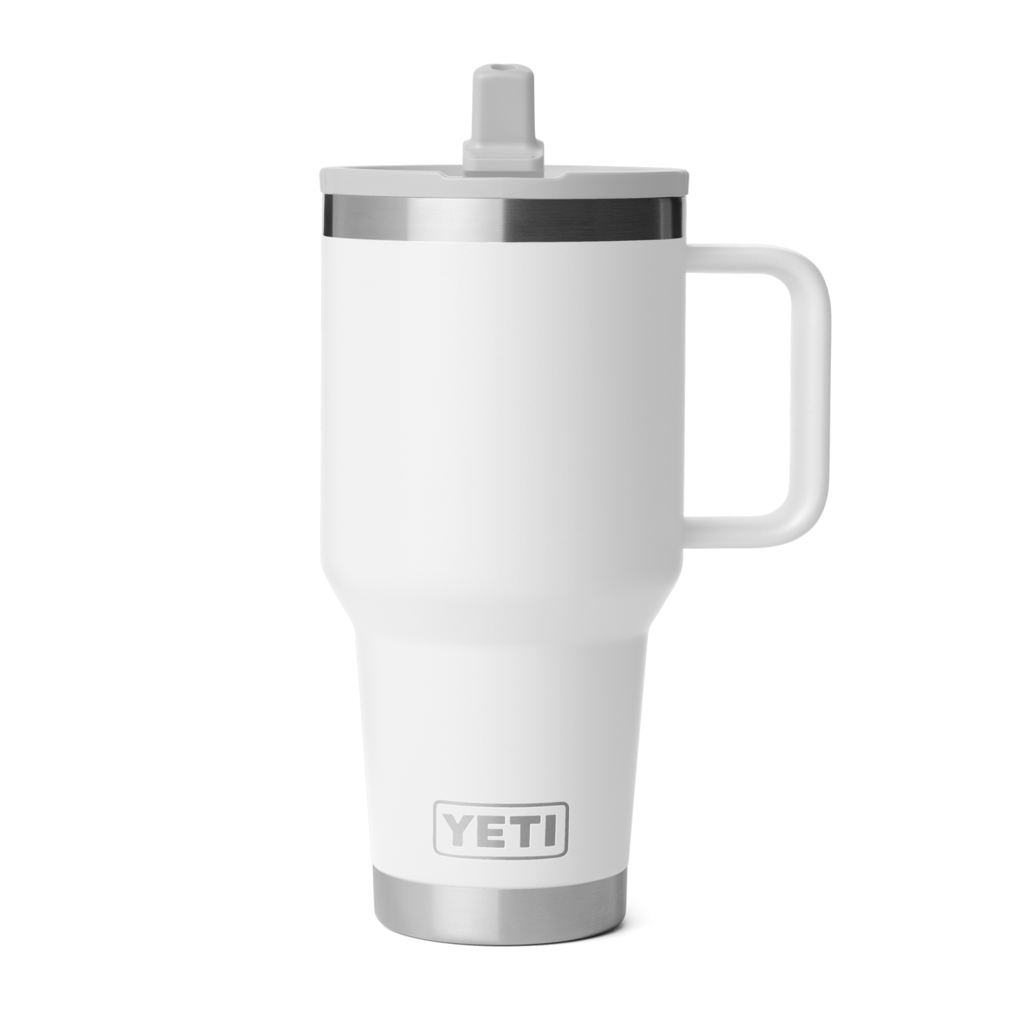 Rambler® 30 oz Travel Straw Mug - White