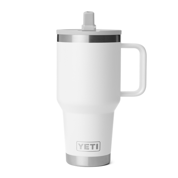 Rambler® 30 oz Travel Straw Mug - White