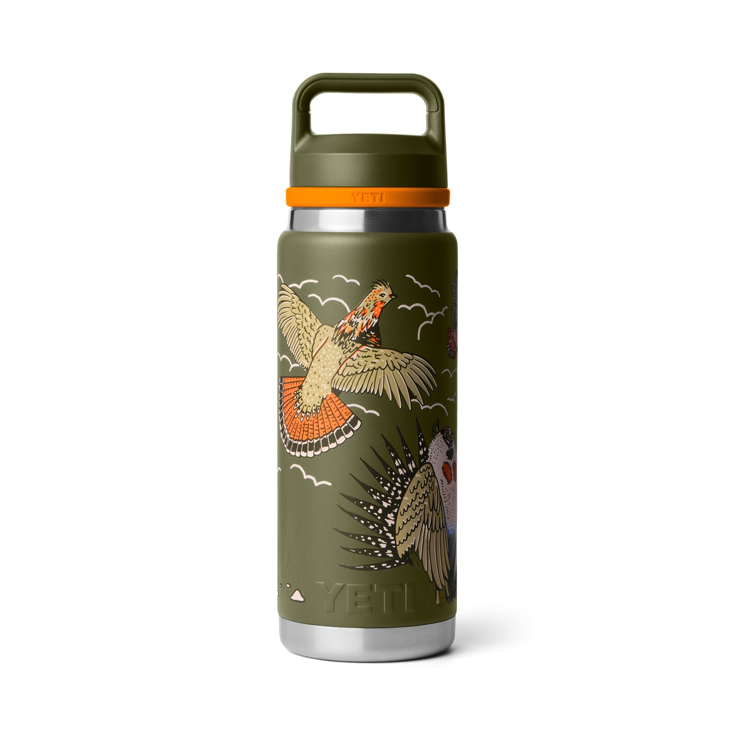 Rambler 26 oz Chug Bottle - Upland Bird Olive
