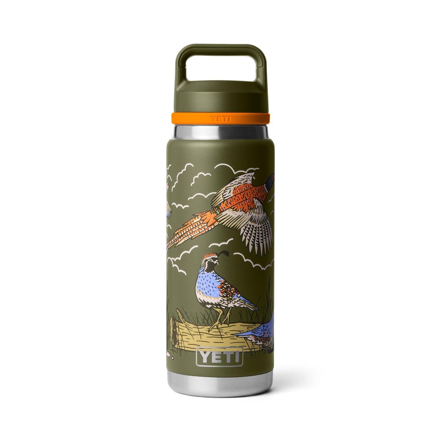 Rambler 26 oz Chug Bottle - Upland Bird Olive