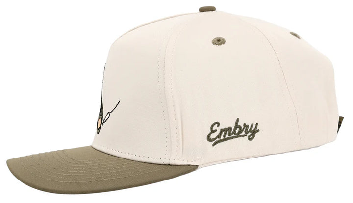 Bass Hat - Cream/Green