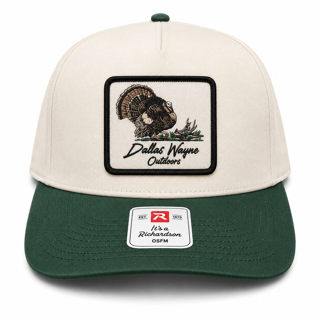 Dallas Wayne Field Hat - Early Morning - Cream & Green