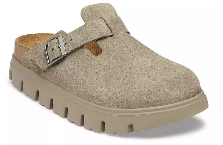 Boston Chunky Suede Leather - Taupe