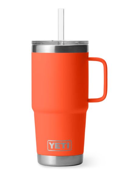 Rambler® 25 oz Straw Mug - Papaya