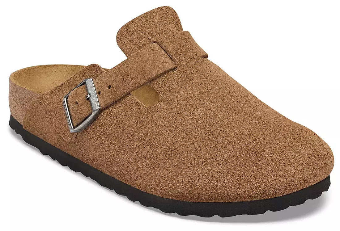Boston Suede Leather - Dark Tea