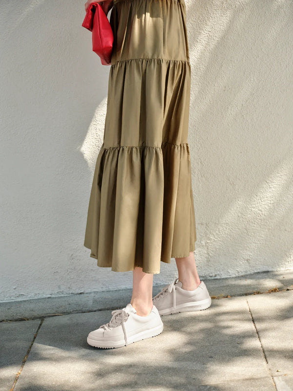Melbourne Suede Leather - Antique White