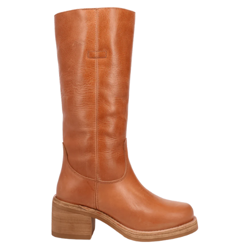 Vagabond Leather Boot - Tan