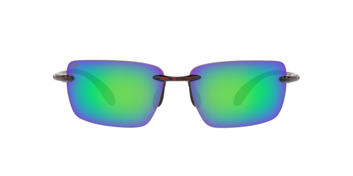 Gulf Shore Shiny Tortoise Green Mirror 580P