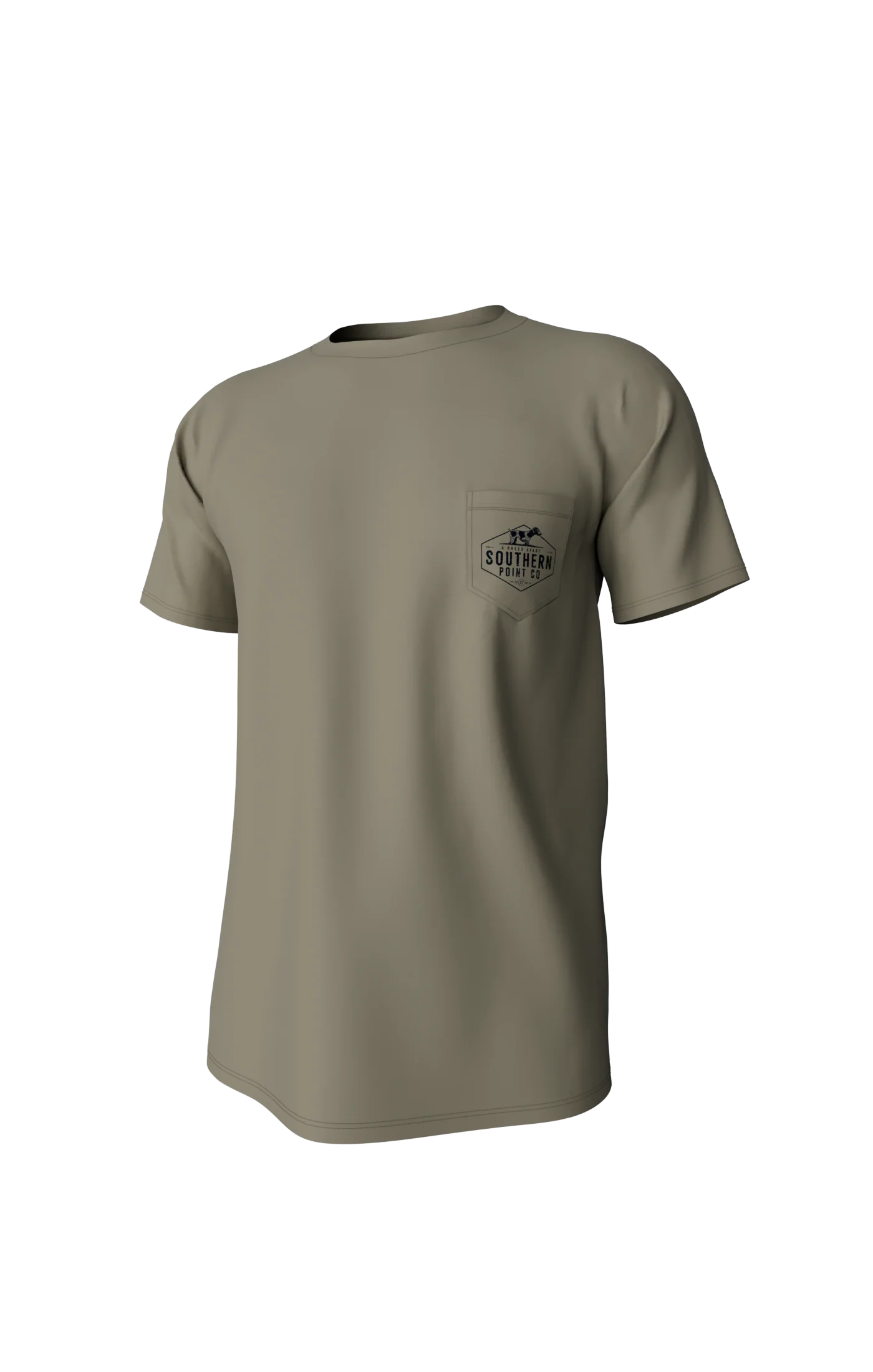 Youth Down South Short Sleeve Pocket Tee - Laurel Oak
