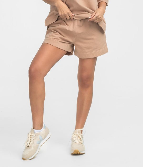 On The Daily Short - Warm Taupe