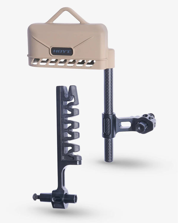 Hoyt Carbon Superlite 2 Piece 6 Arrow Quiver