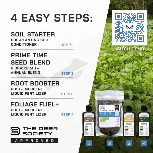 Illusion Prime Time Foot Plot System (1/4 Acre)