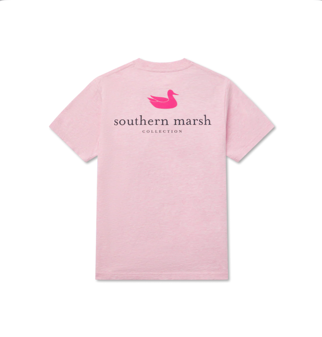 Authentic Tee - Heathered - Washed Pink