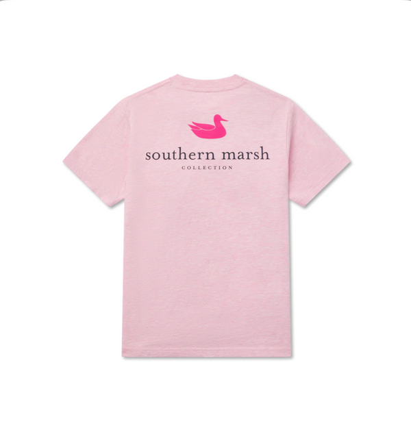 Authentic Tee - Heathered - Washed Pink