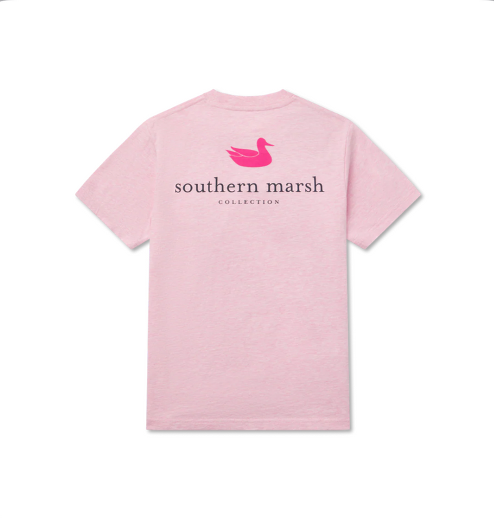 Authentic Tee - Heathered - Washed Pink