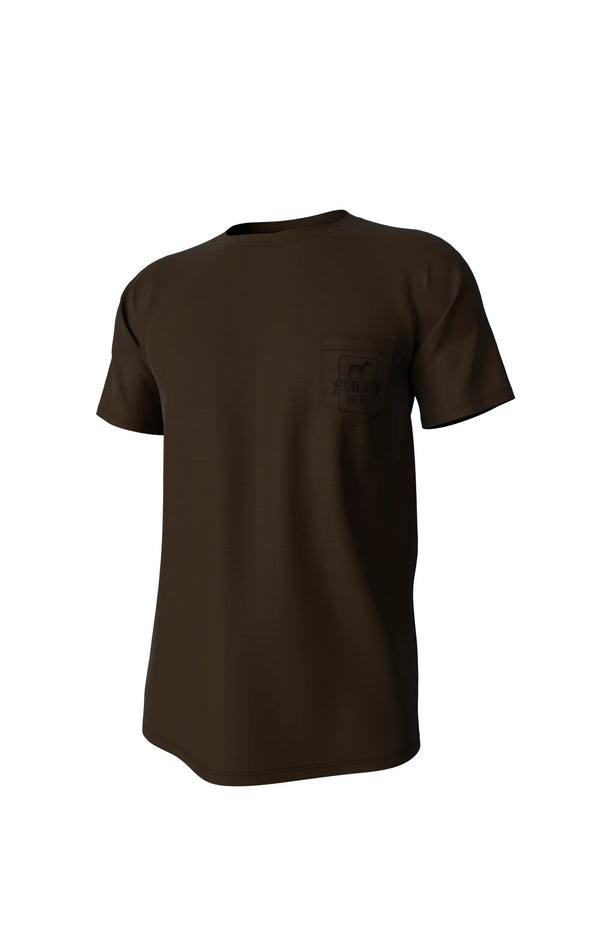 Mixed Bag Short Sleeve Pocket Tee - Gunstock