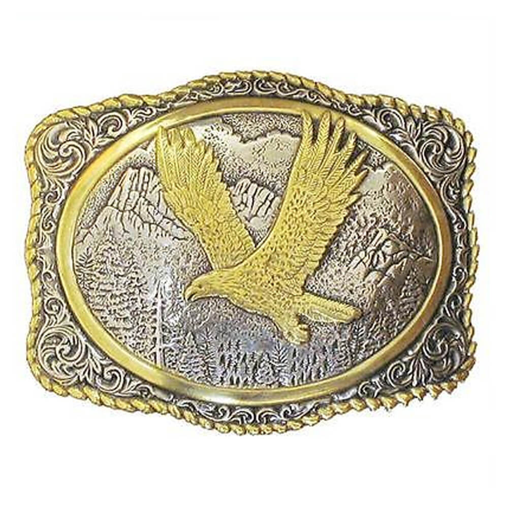 Rope Eagle Western Buckle