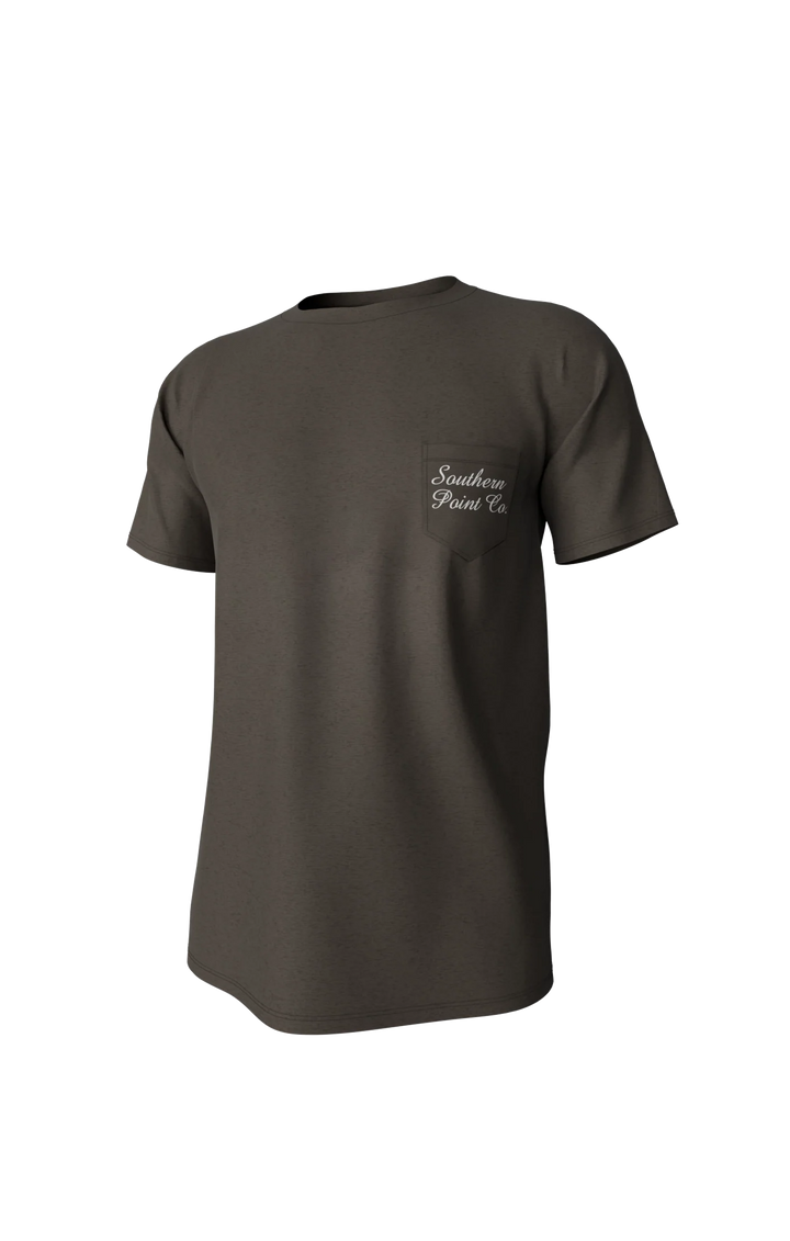 Youth Covey Rise Short Sleeve Pocket Tee - Gunstock