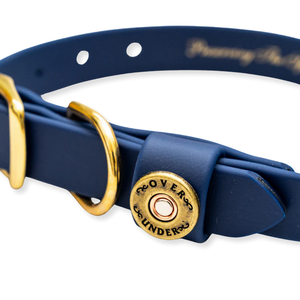 Waterproof Dog Collar - Navy