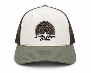Dallas Wayne Field Hat - Turkey Fan - Birch, Brown & Loden