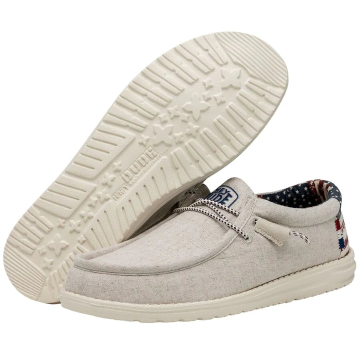 Wally Off-White Patriotic