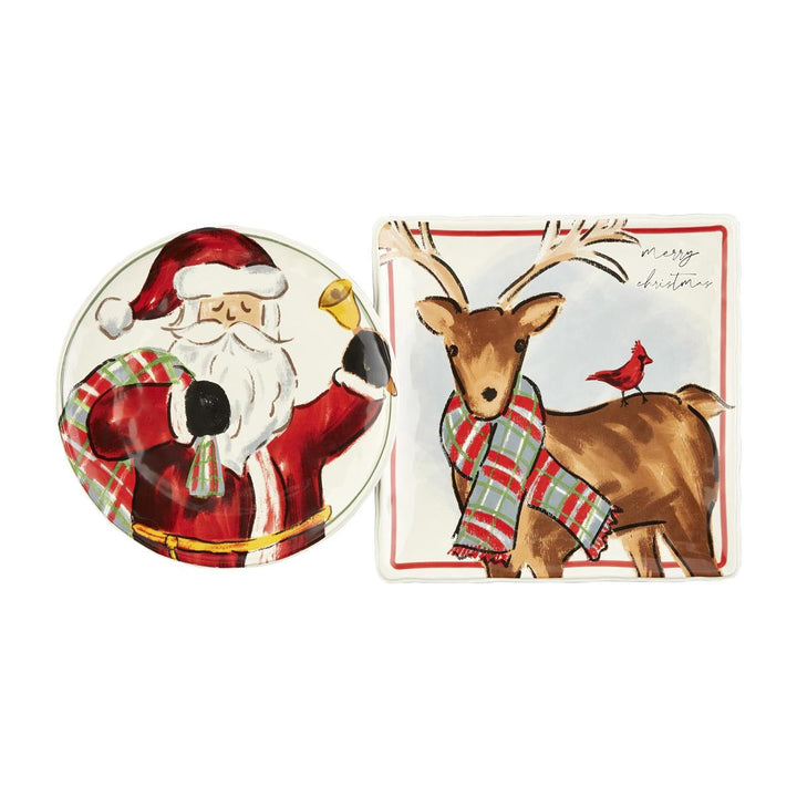 Santa & Deer Platter