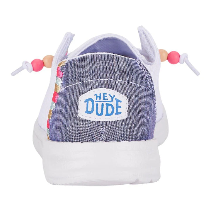 Hey Dude Wendy Boho Crochet - White