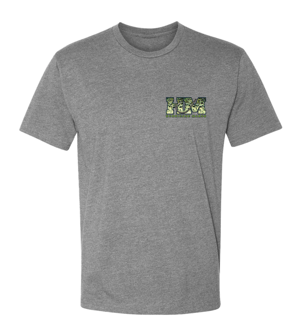 Crappie Tee - Dark Heather Grey