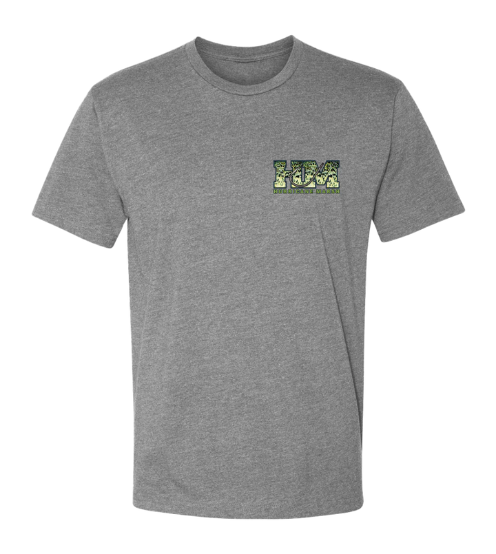 Crappie Tee - Dark Heather Grey