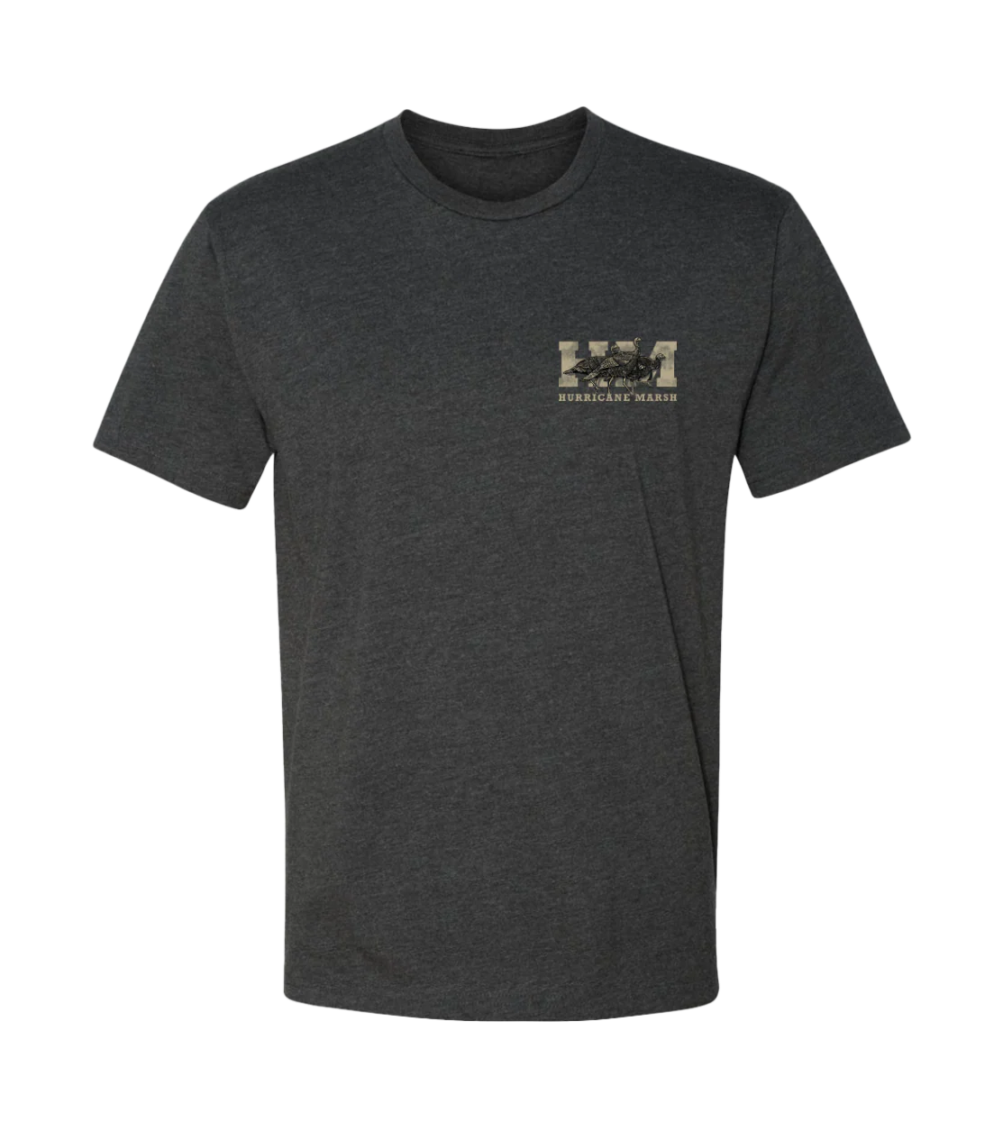 Tres Pavos Tee - Charcoal Grey