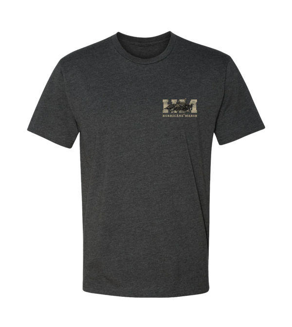 Tres Pavos Tee - Charcoal Grey