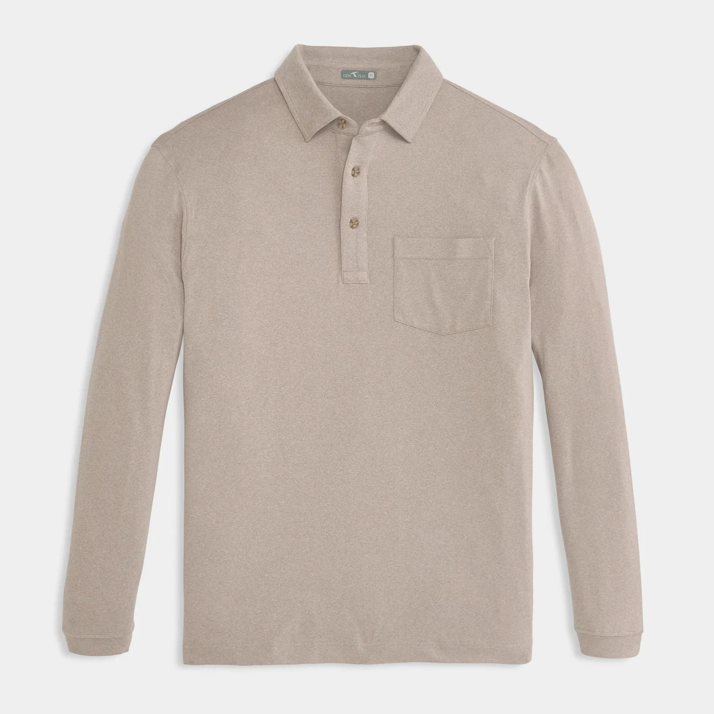 Birch Wander Long Sleeve Polo