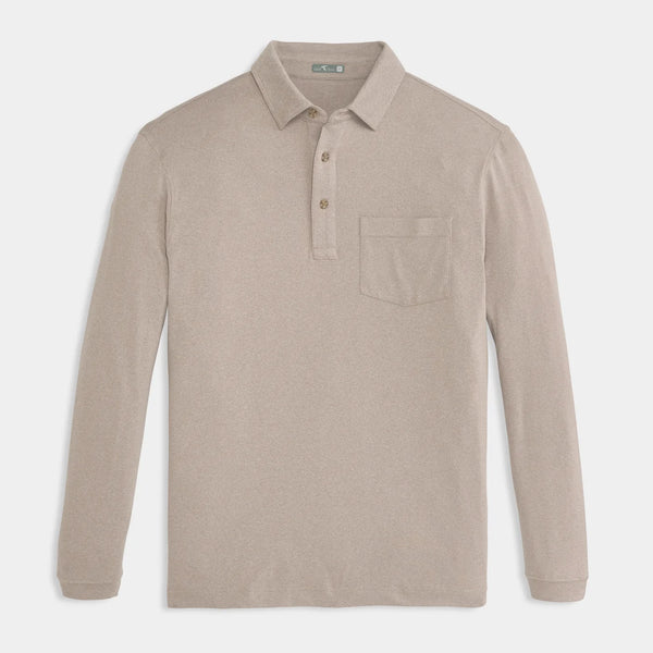 Birch Wander Long Sleeve Polo