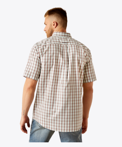 Wrinkle Free Elton Classic Fit Shirt - White