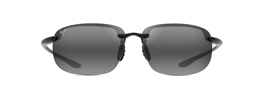 Ho'Okipa XL Glossy Black w/ Neutral Grey Lenses