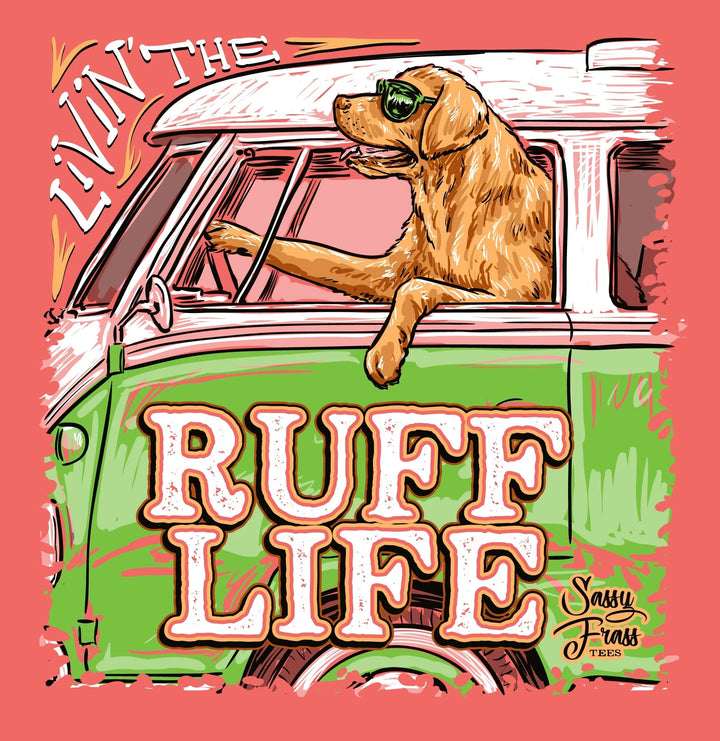 Ruff Life Tee - Pink