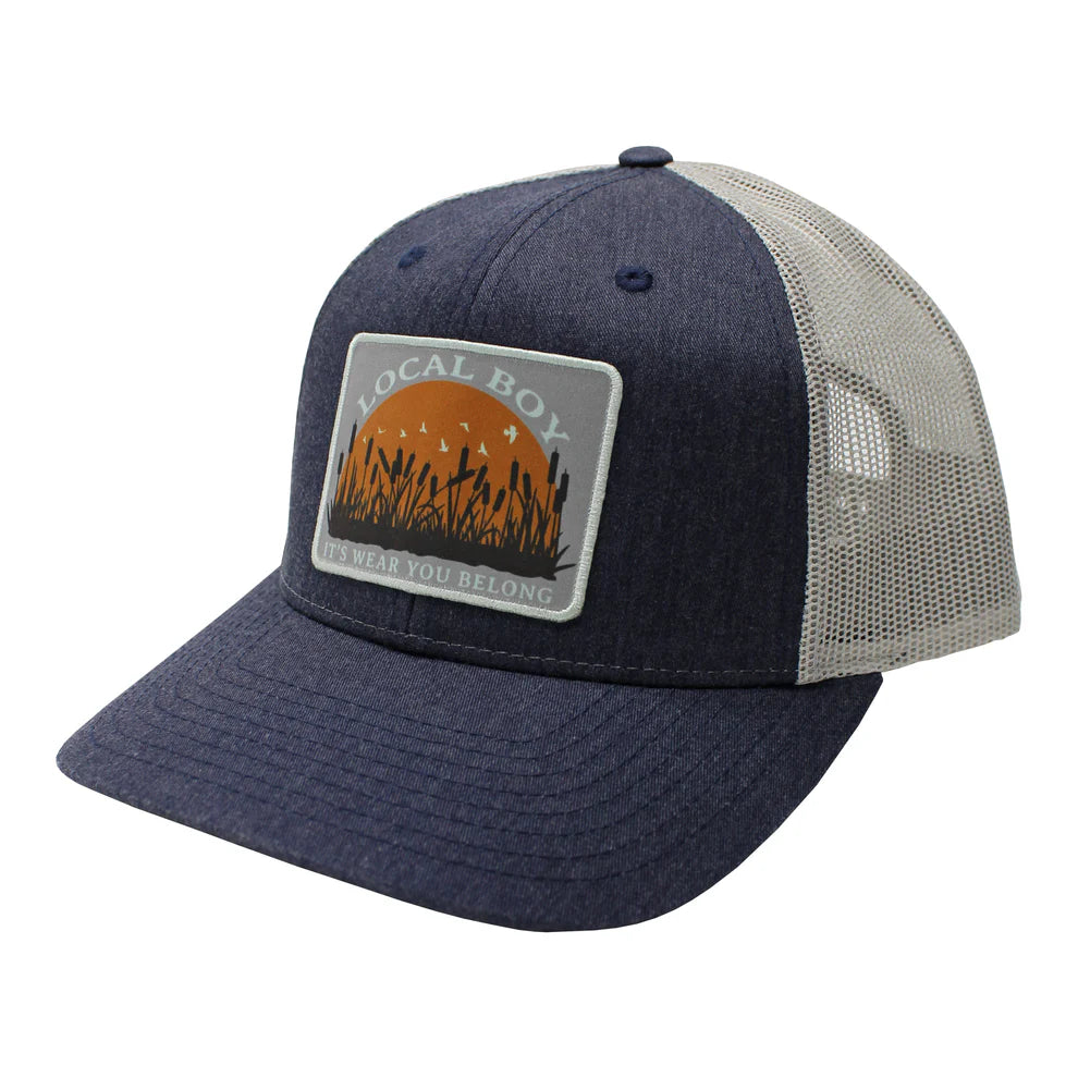 Local Boy Marsh Worn Patch Hat