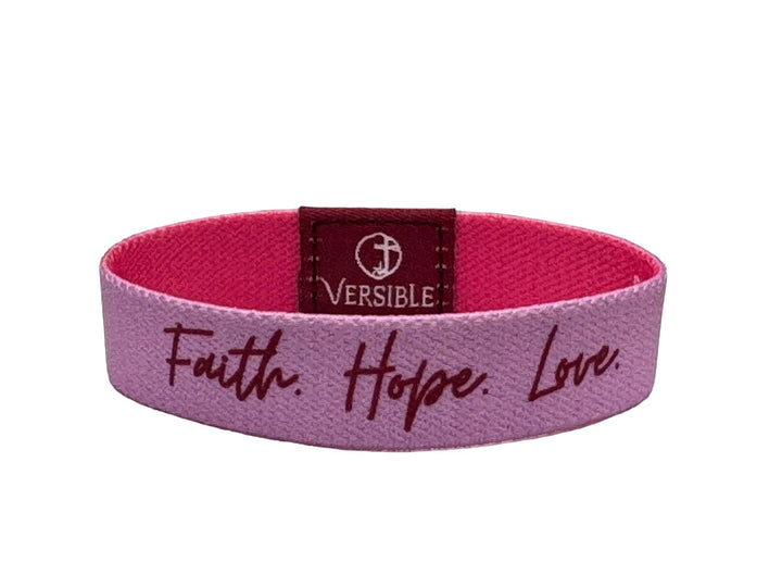 Solid Truths Collection:  Pink - Faith. Hope. Love.