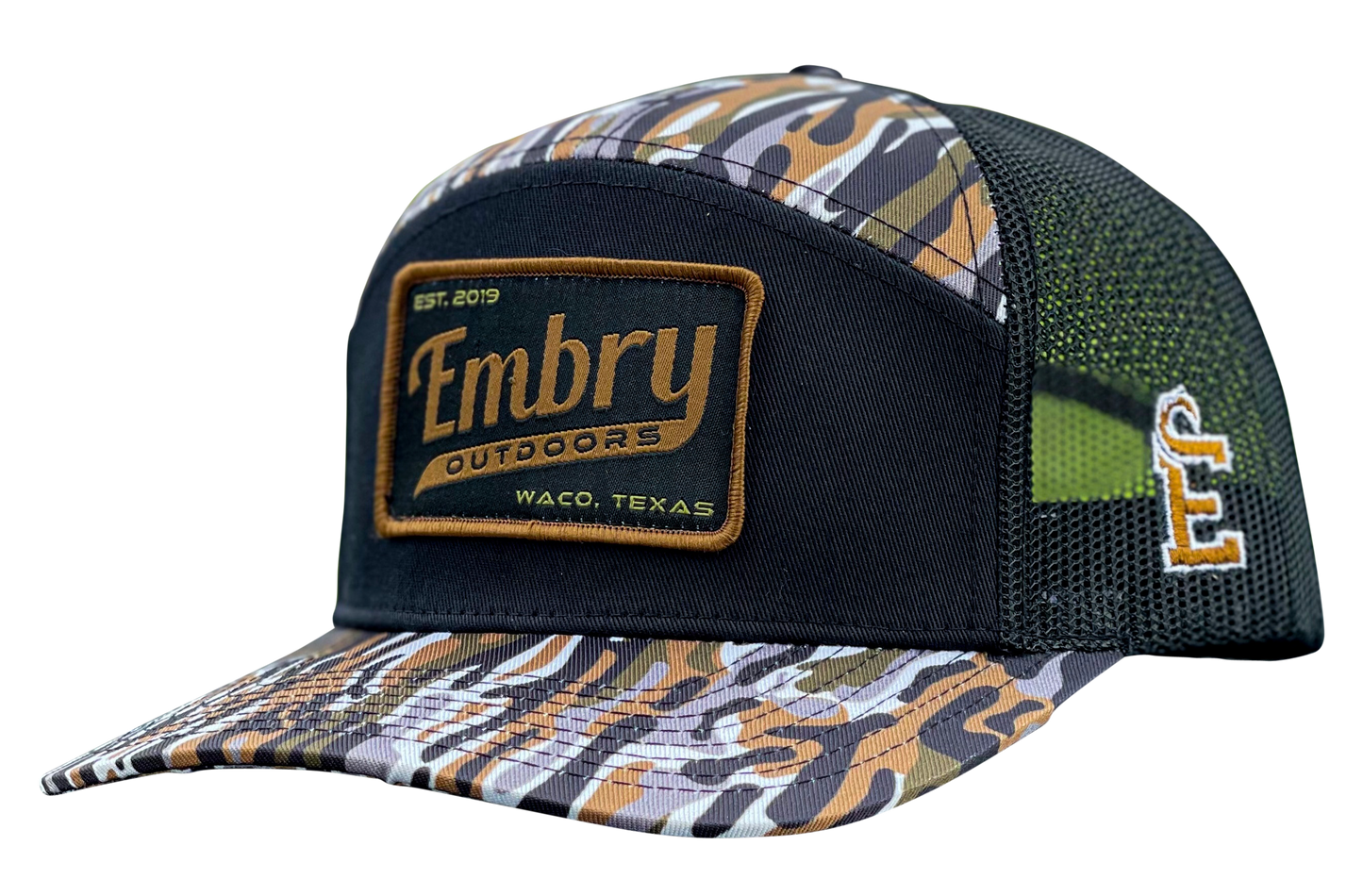 Ranch 7-Panel "Retro" - Black