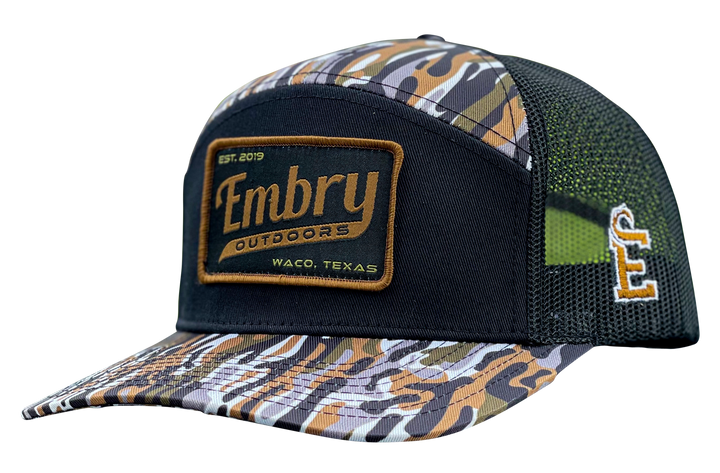 Ranch 7-Panel "Retro" - Black