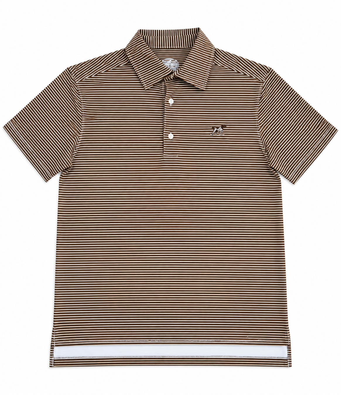 Pointer Performance Polo - Red Clay Stripe