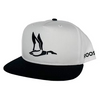 Roost Canvas Black & White Hat