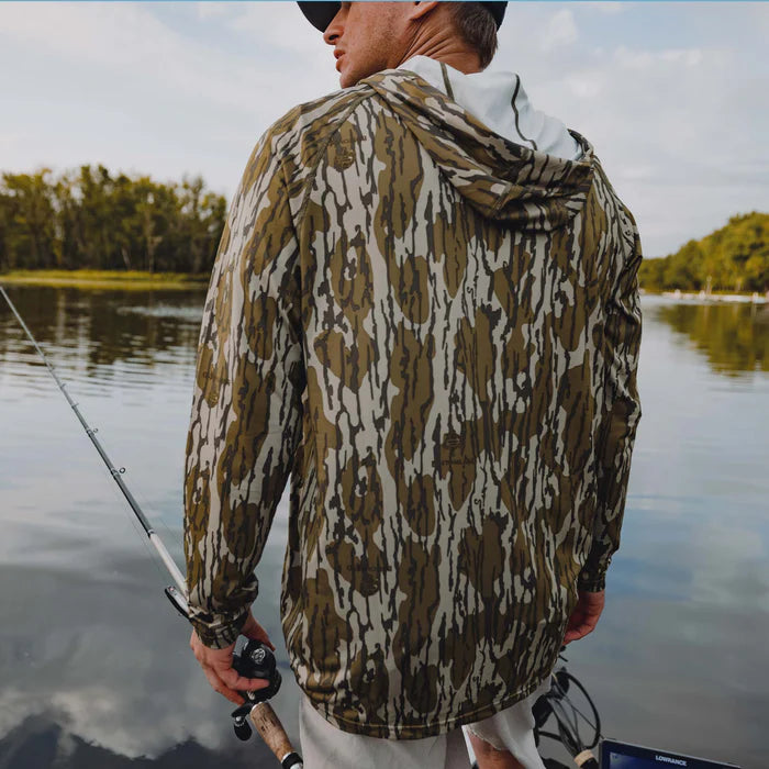 Mossy Oak® Camo Performance Hoodie - Bottomland
