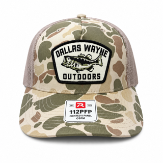 Dallas Wayne Field Hat - Bass Patch - Harvest Duck Camo