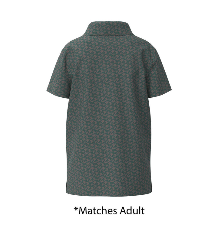 Youth Party Fowl Printed Polo
