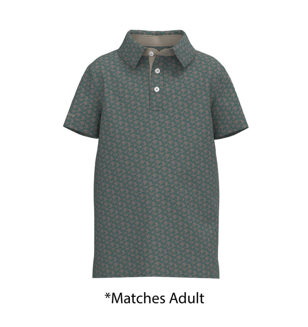 Youth Party Fowl Printed Polo