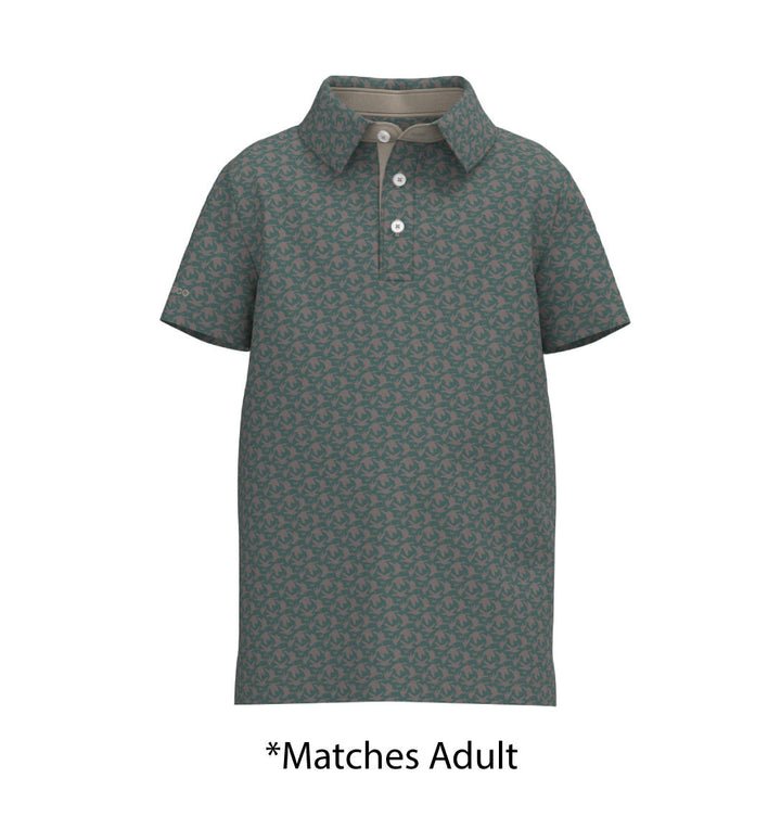Youth Party Fowl Printed Polo