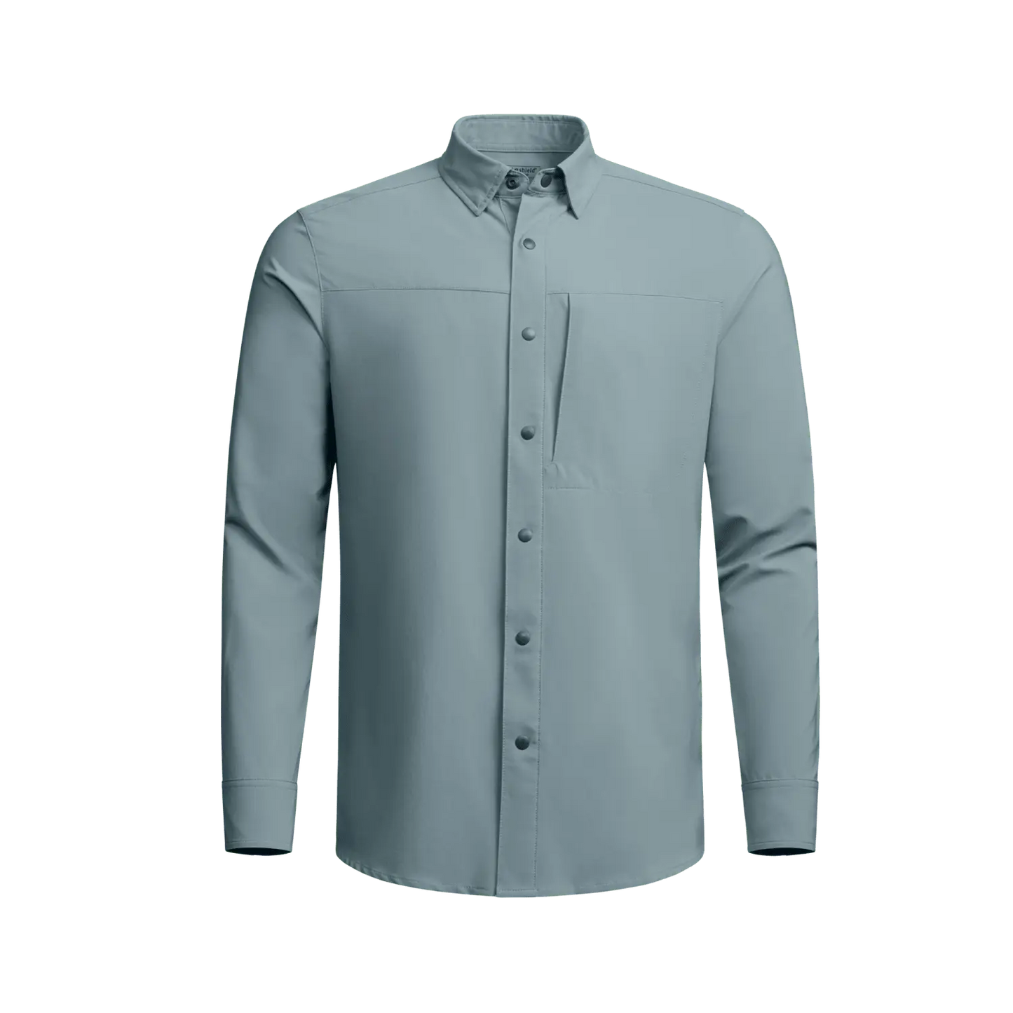 Guard Sun LS Shirt - Gravel Blue