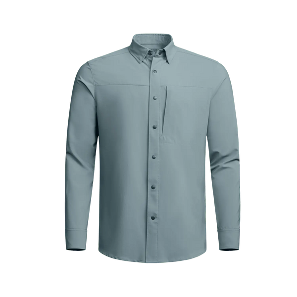 Guard Sun LS Shirt - Gravel Blue